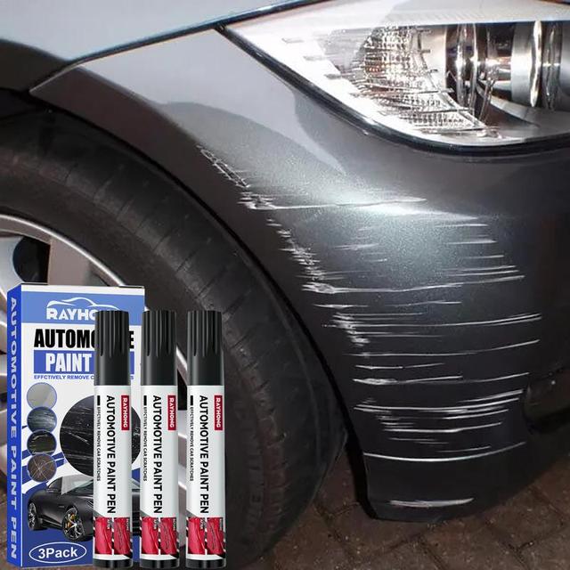 3pcs Car Touch Up Paint Pen Touch Up Paint For Cars Paint Car Scratches  Repair Pen Waterproof Auto Scratch Remover Pen - Paint Pen - AliExpress